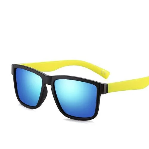 Angelo Ricci™ Classic Polarized Coating Black Frame Sunglasses