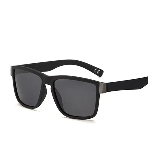 Angelo Ricci™ Classic Polarized Coating Black Frame Sunglasses