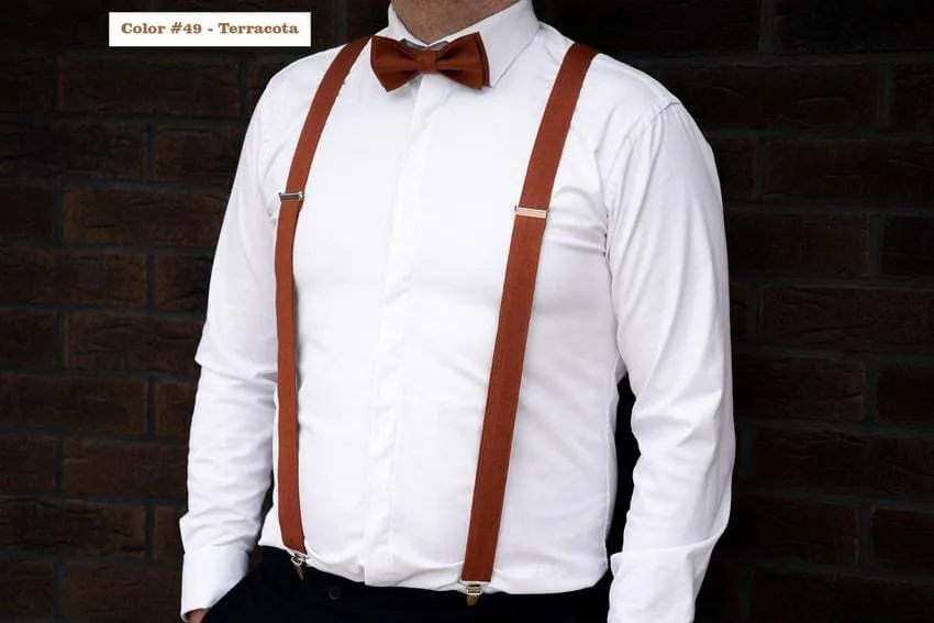 Black Men's Bow Tie and Handkerchiefs Set | Formal Accessories for Men