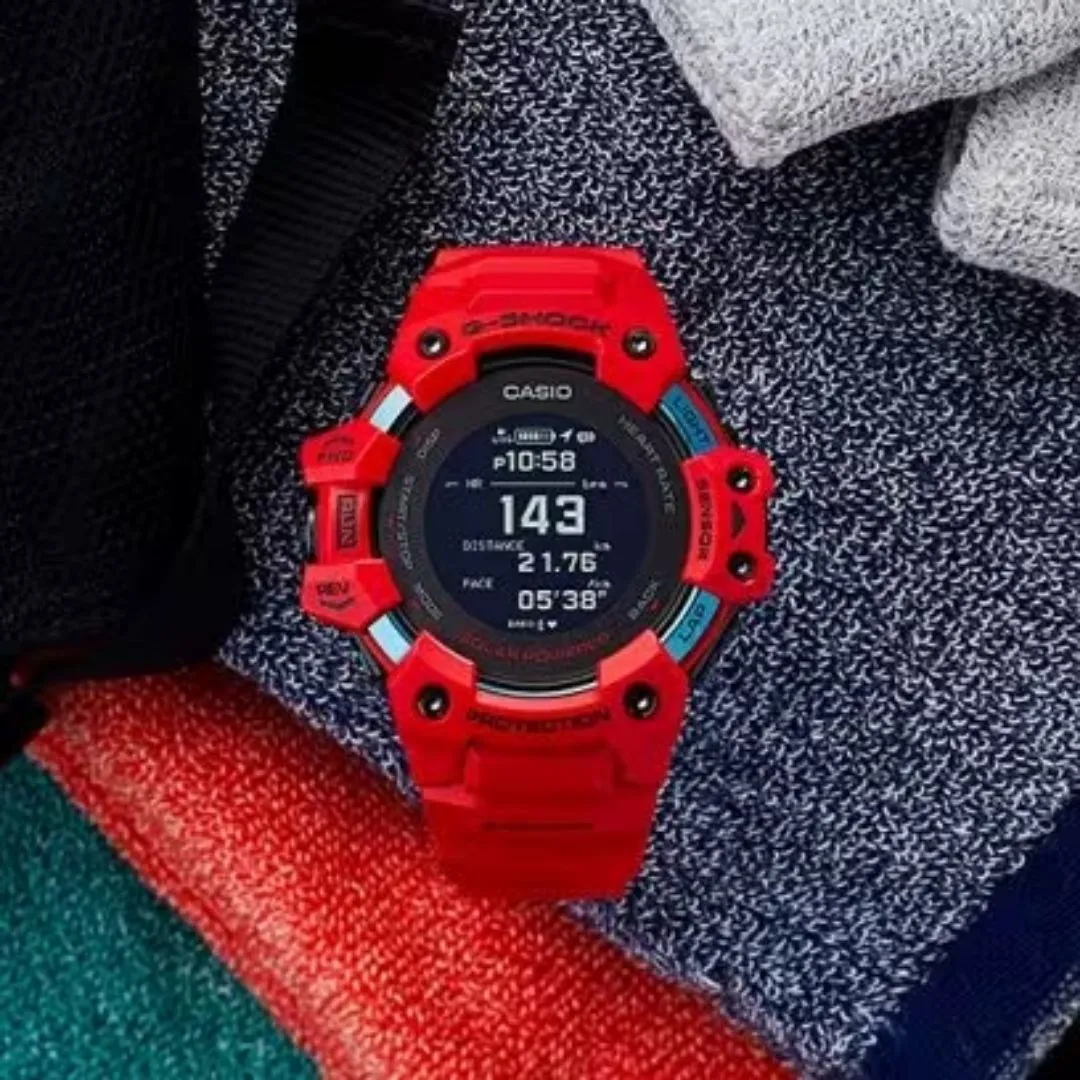 CASIO G-SQUAD GBD-H1000 Series Red Watch GBD-H1000-4PR