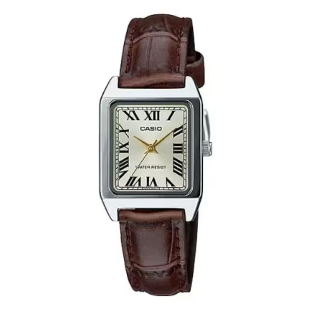 Casio LTP-V007L-9BUDF Analog Brown Watch