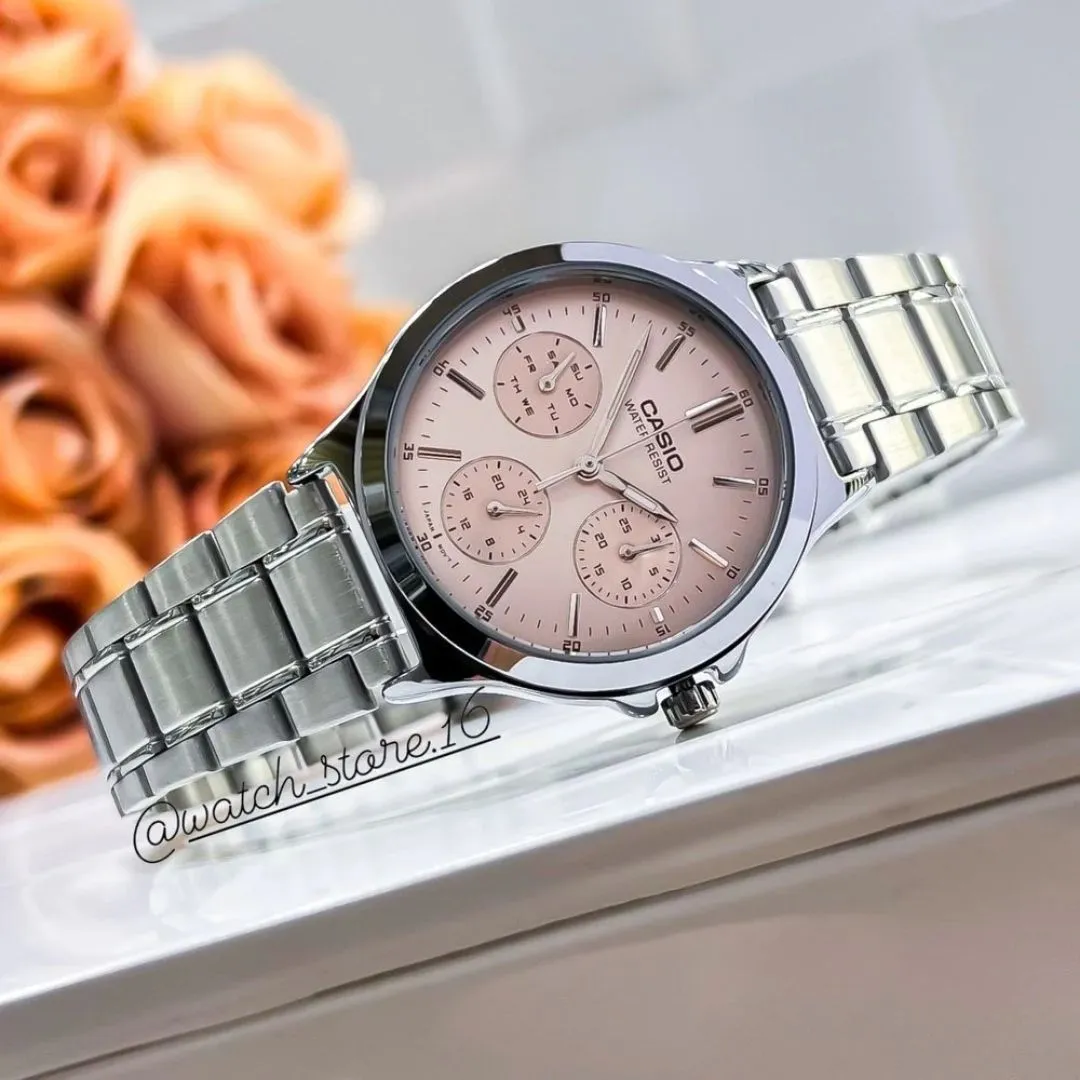 CASIO Standard Silver Watch LTP-V300D-4AUDF