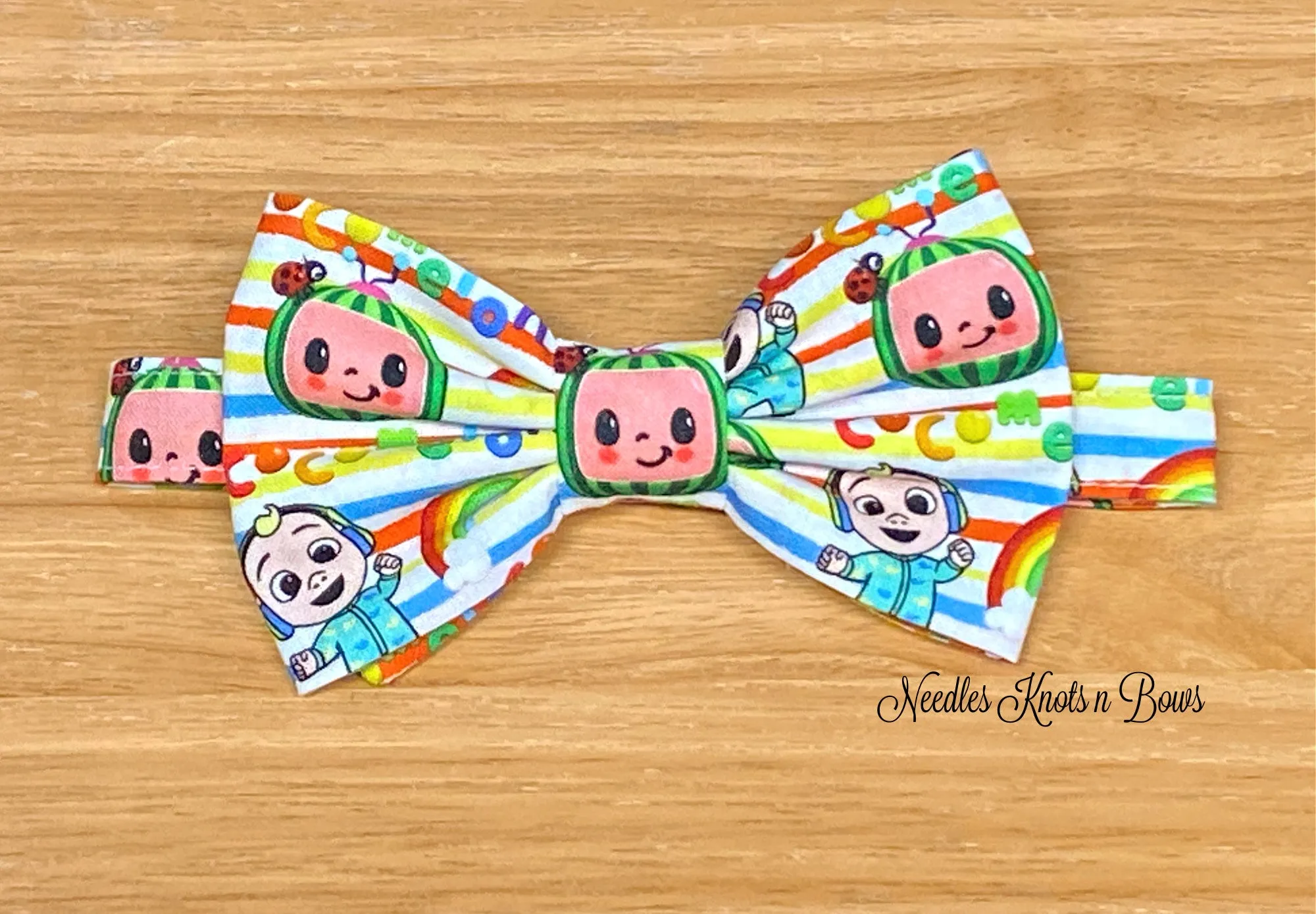 Cocomelon Bow Tie, JJ and Cocomelon, All Sizes