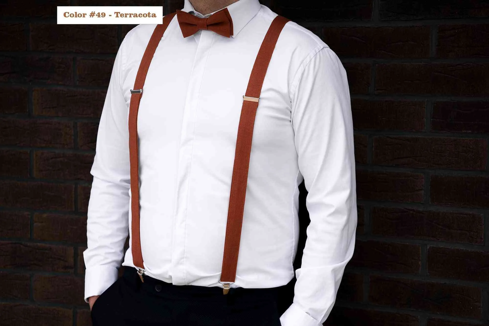 Dress Up Your Little Ones in Style with Our Adorable Orange Bow Ties for Toddlers and Babies