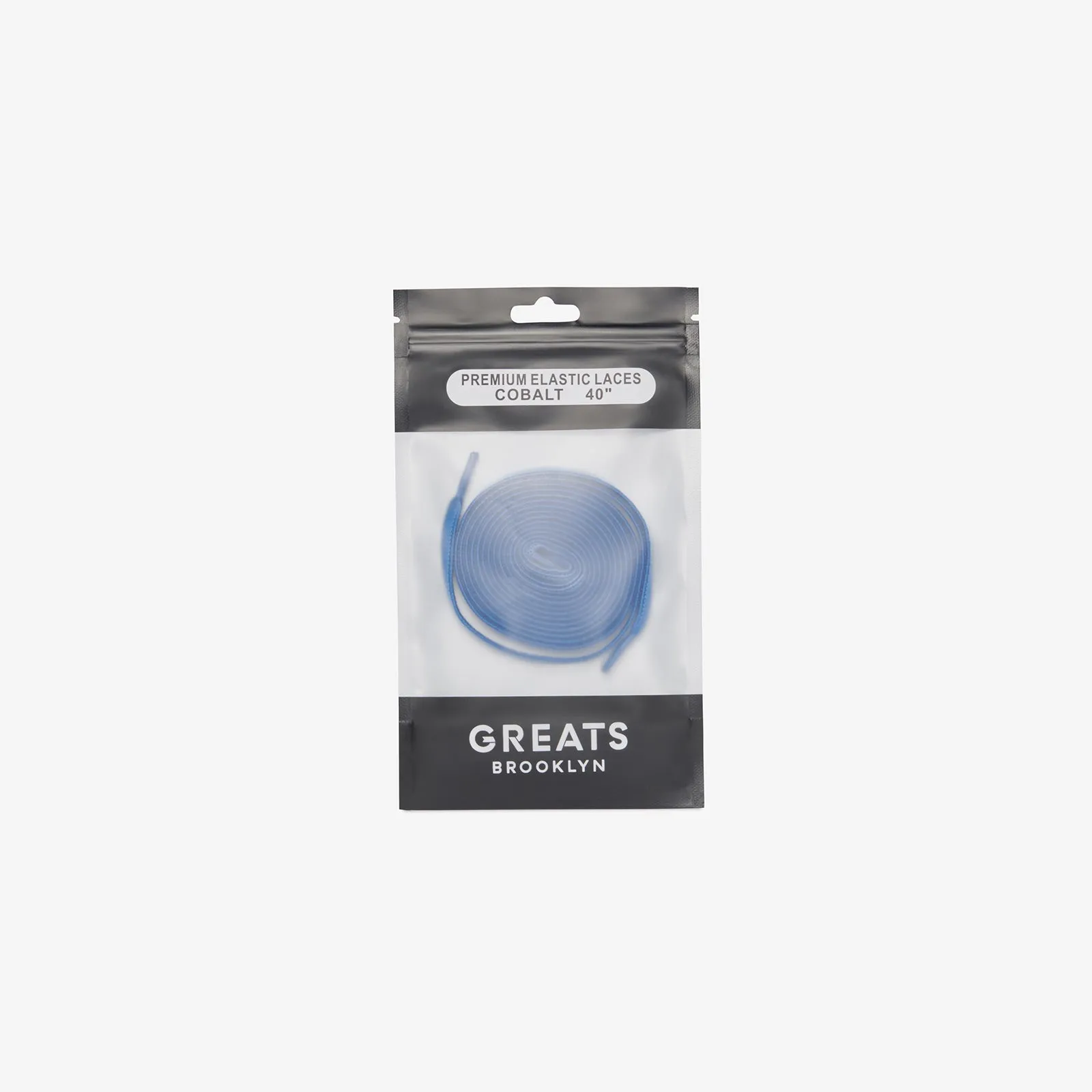 GREATS Premium Elastic Laces - Cobalt