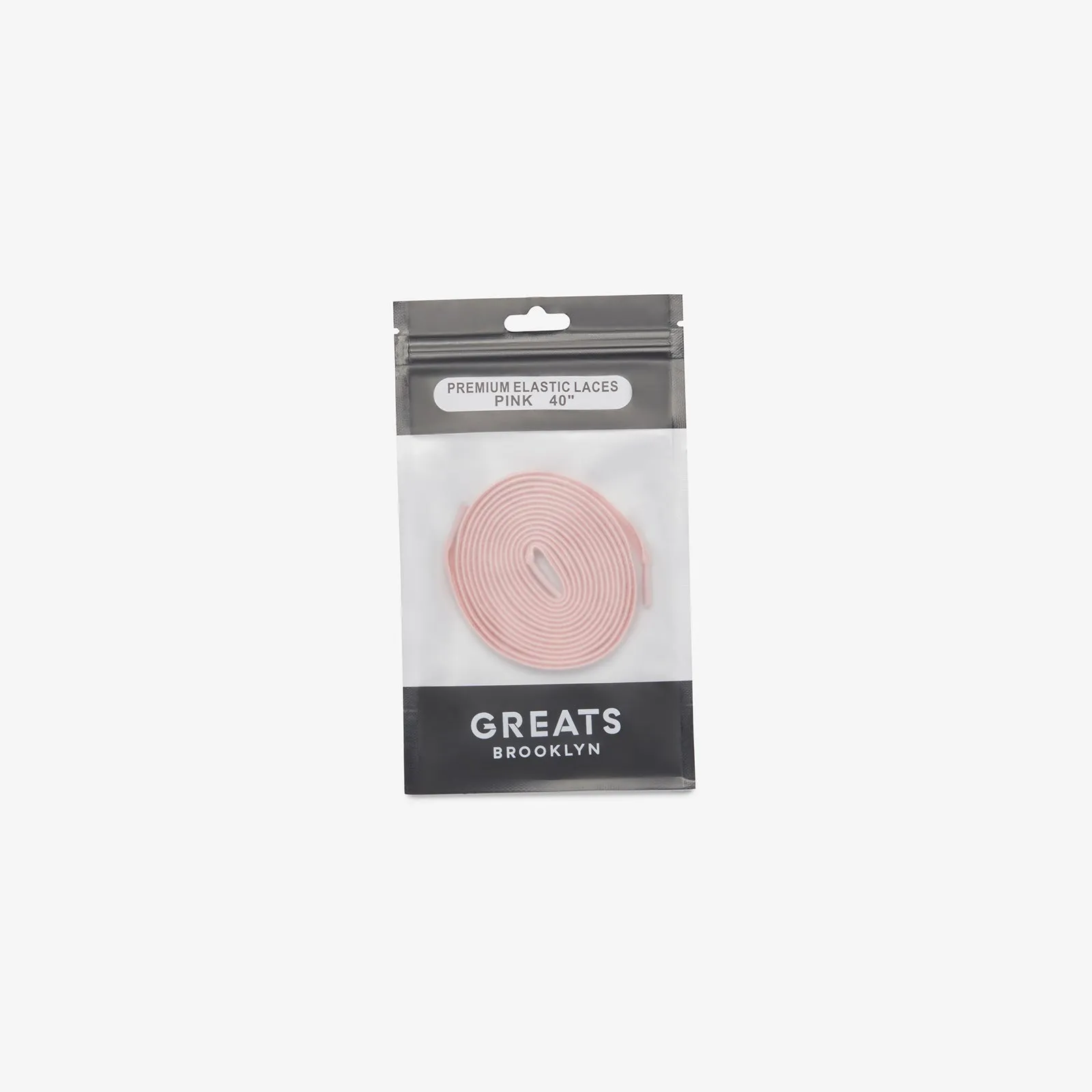 GREATS Premium Elastic Laces - Pink