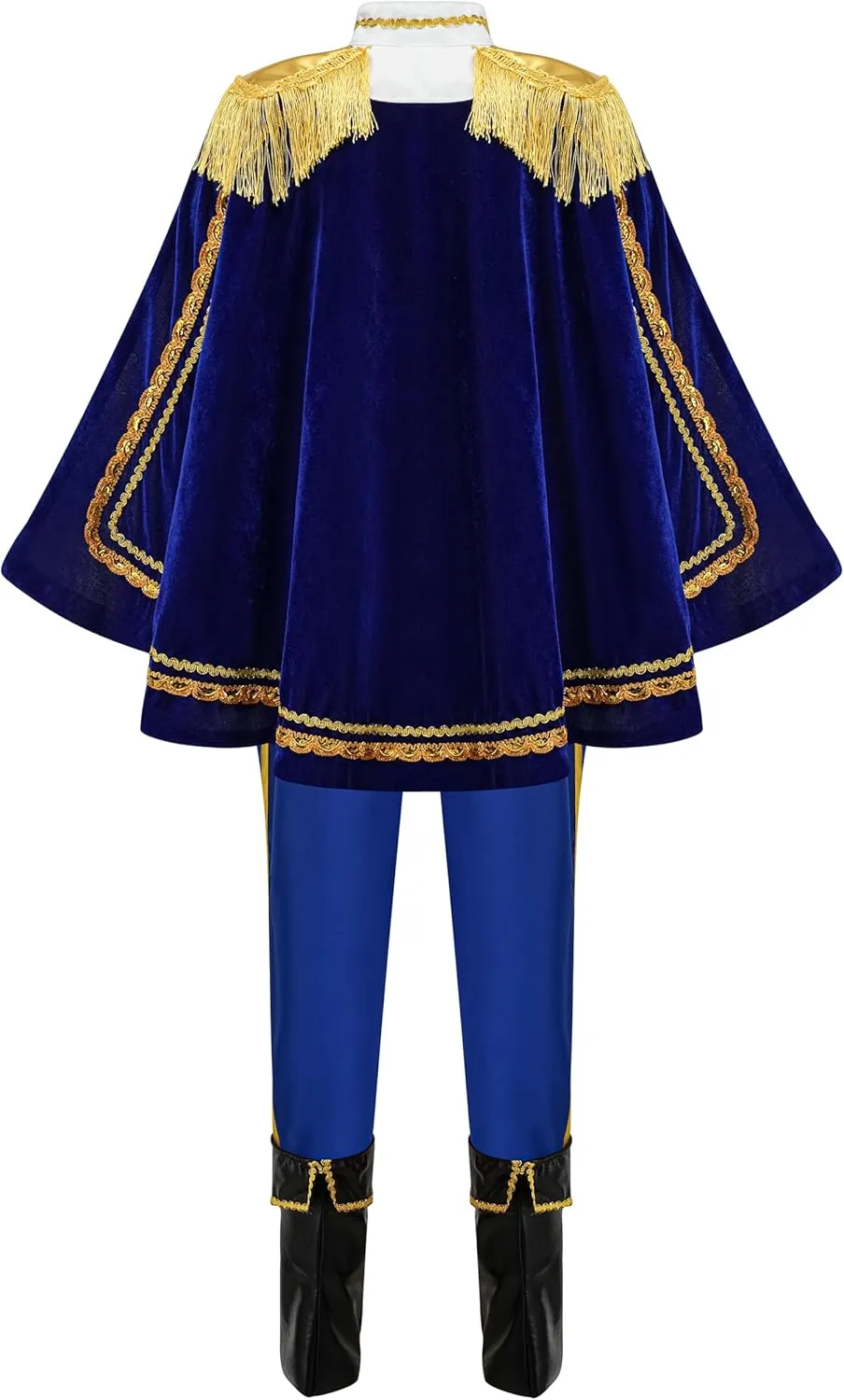 GZ-LAOPAITOU Boys Prince Charming Costume - Royal Outfit for Kids Birthday, Halloween Cosplay Dress Up