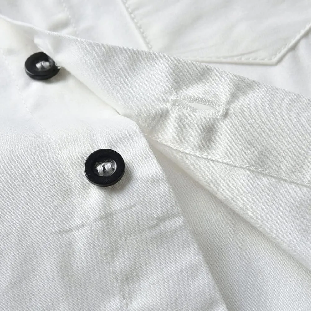 IDOPIP Toddler Kids Baby Boys Formal Suit Gentleman White Shirt with Bowtie   Suspender Shorts Pants Overalls Clothes 1-8T