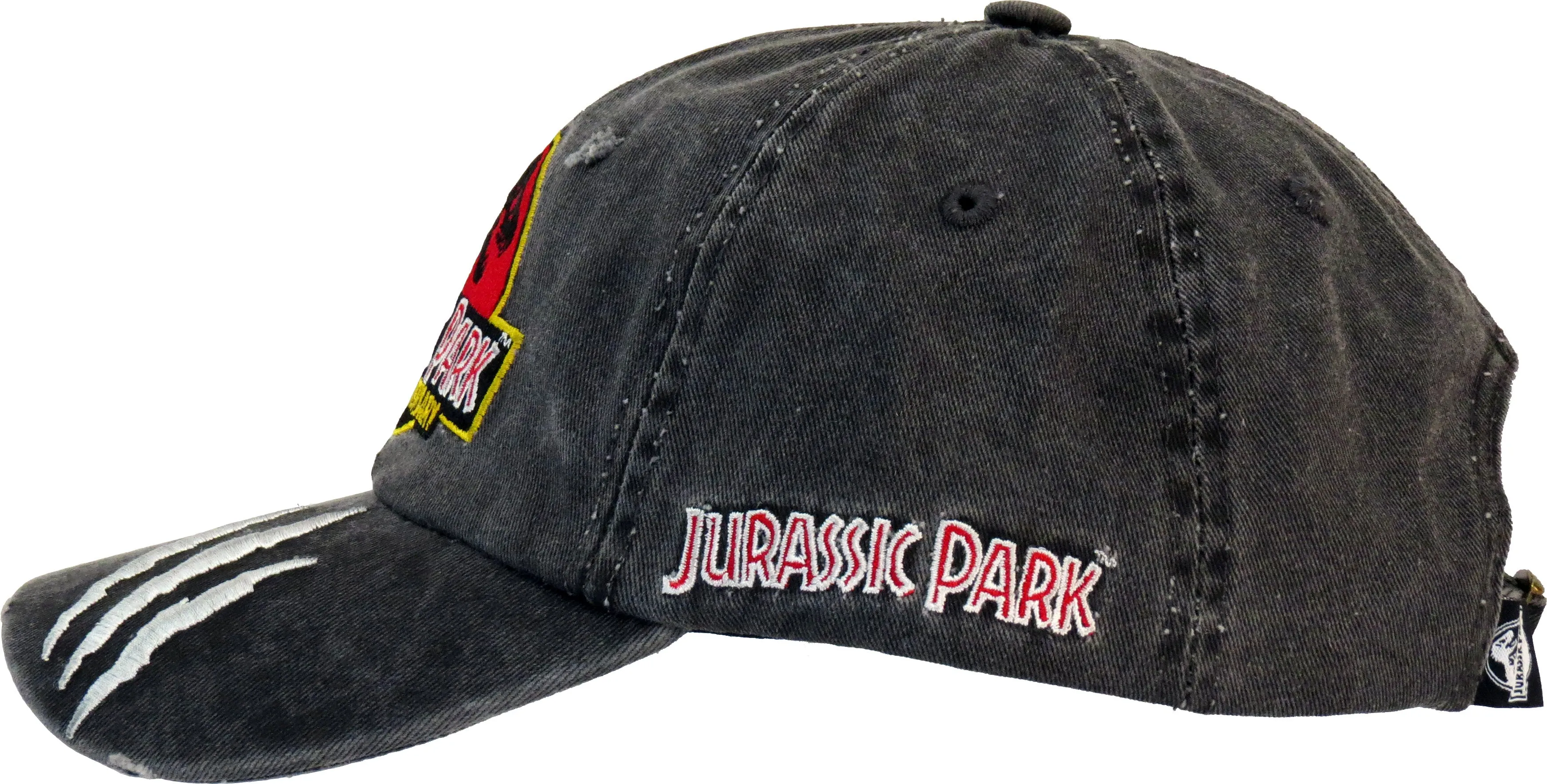 Jurassic Park Vintage Grey Destroyed Cap