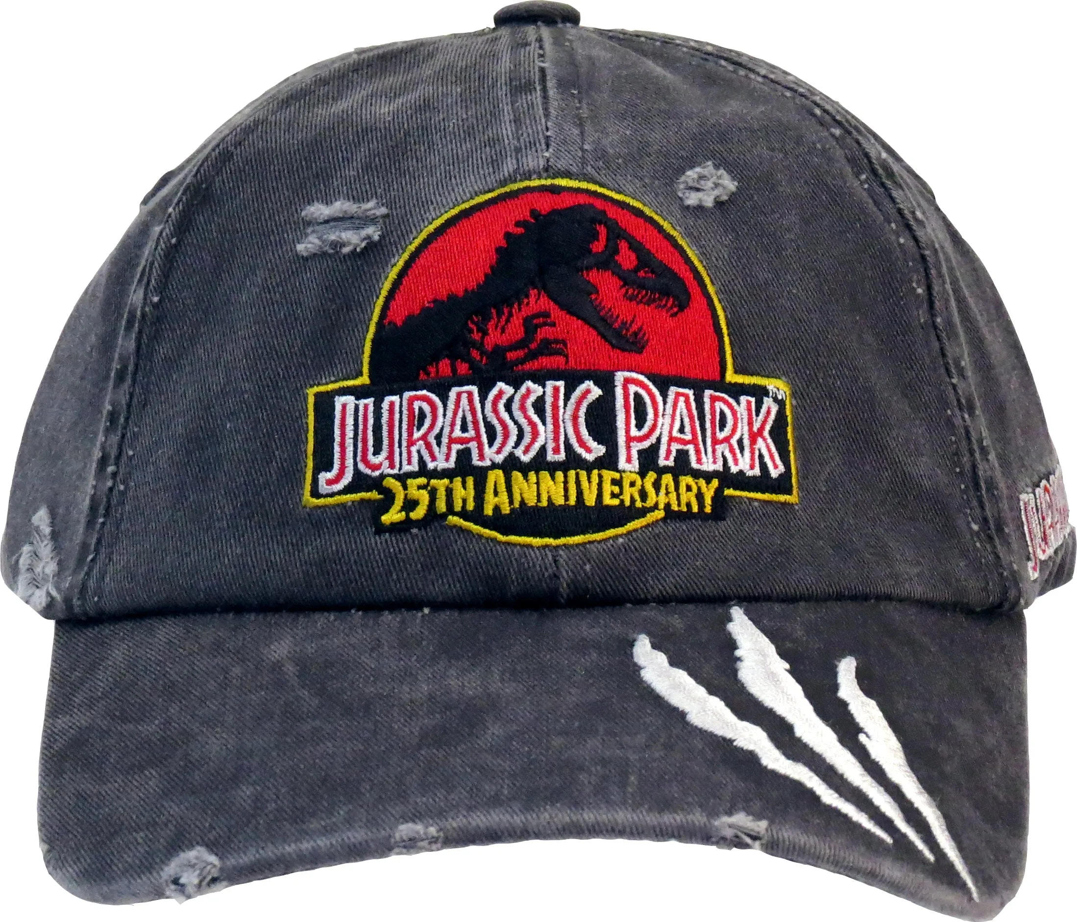Jurassic Park Vintage Grey Destroyed Cap