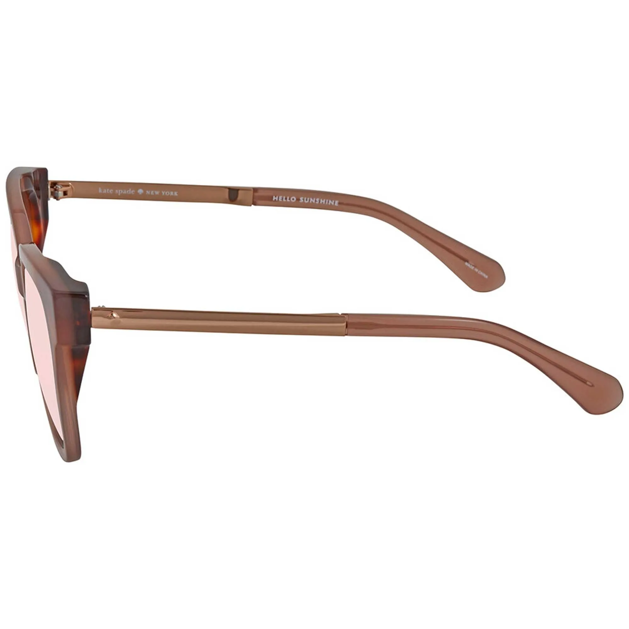 Kate Spade Women's Sunglasses - Caelyn Nude Havana Honey Plastic Frame | CAELYN-S 0L93