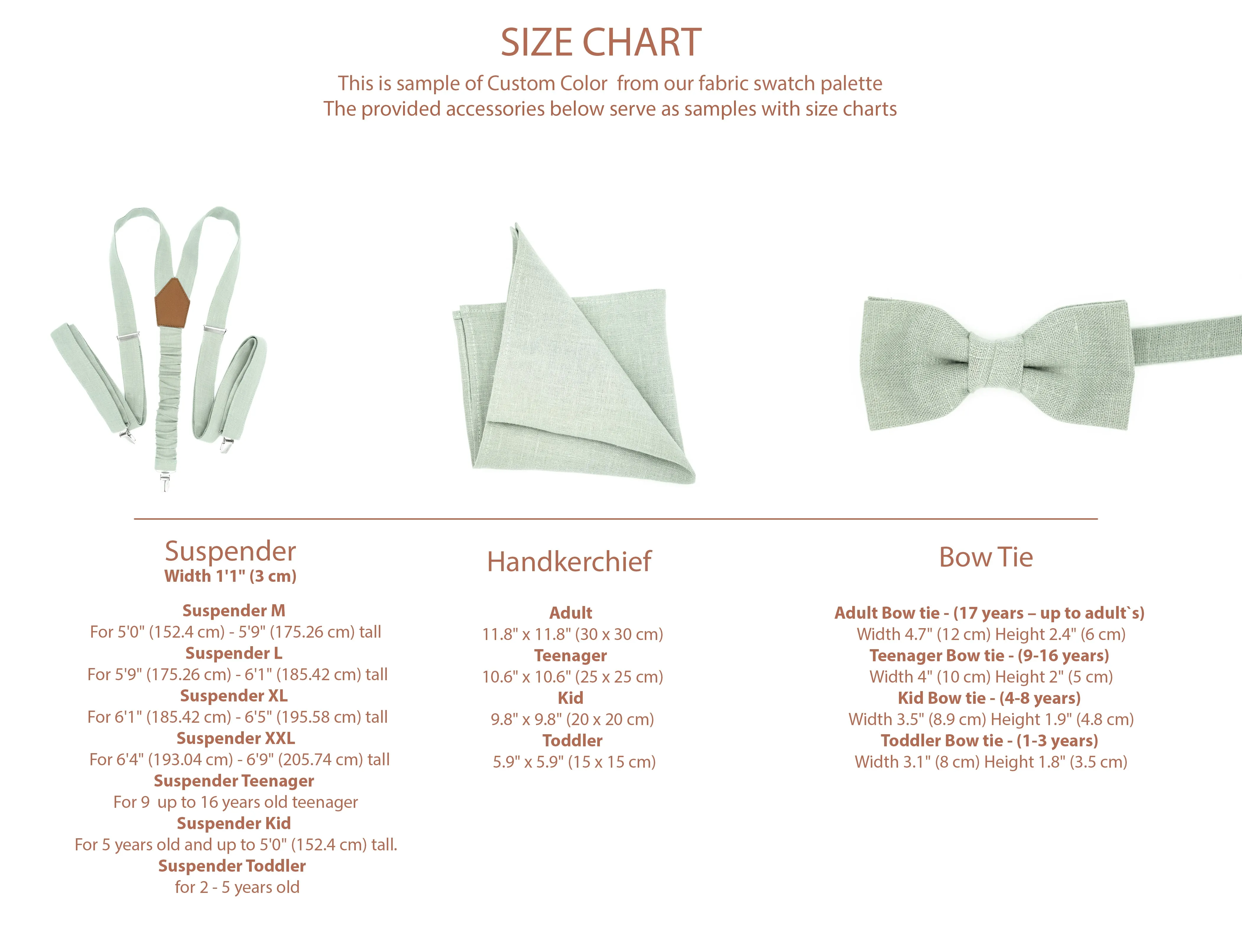 Light Linen Peach Bow Tie - Elegant Accessory for Men, Boys, & Kids at Weddings