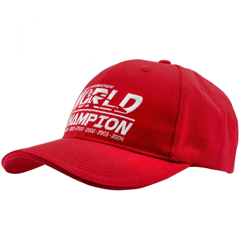 Michael Schumacher Kids Baseball Cap, world Champion,  Red, 2018