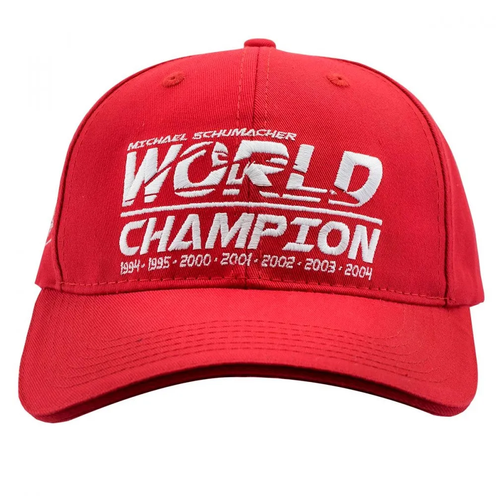 Michael Schumacher Kids Baseball Cap, world Champion,  Red, 2018