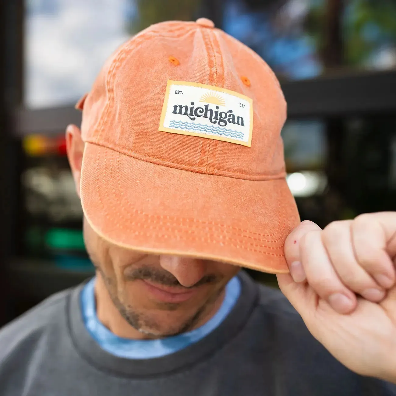 Michigan Patch Baseball Cap