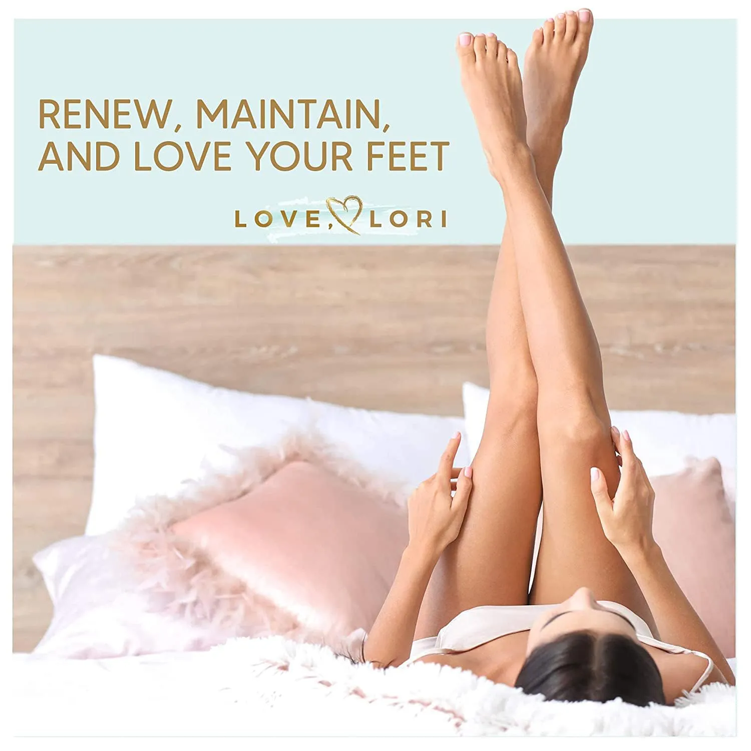 Moisturizing Socks - Premium Gel Silicone Aloe Foot Spa Socks (Sizes 9-10) Infused with Vitamin E & JoJoba Oil - Self Care Gifts for Women