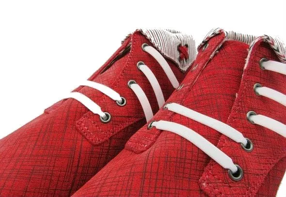 No-Tie Flat Elastic Silicone Shoelaces