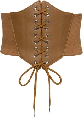Scarlet Darkness Women Wide Belt Elastic Waist Belt Corset Belts for Dress