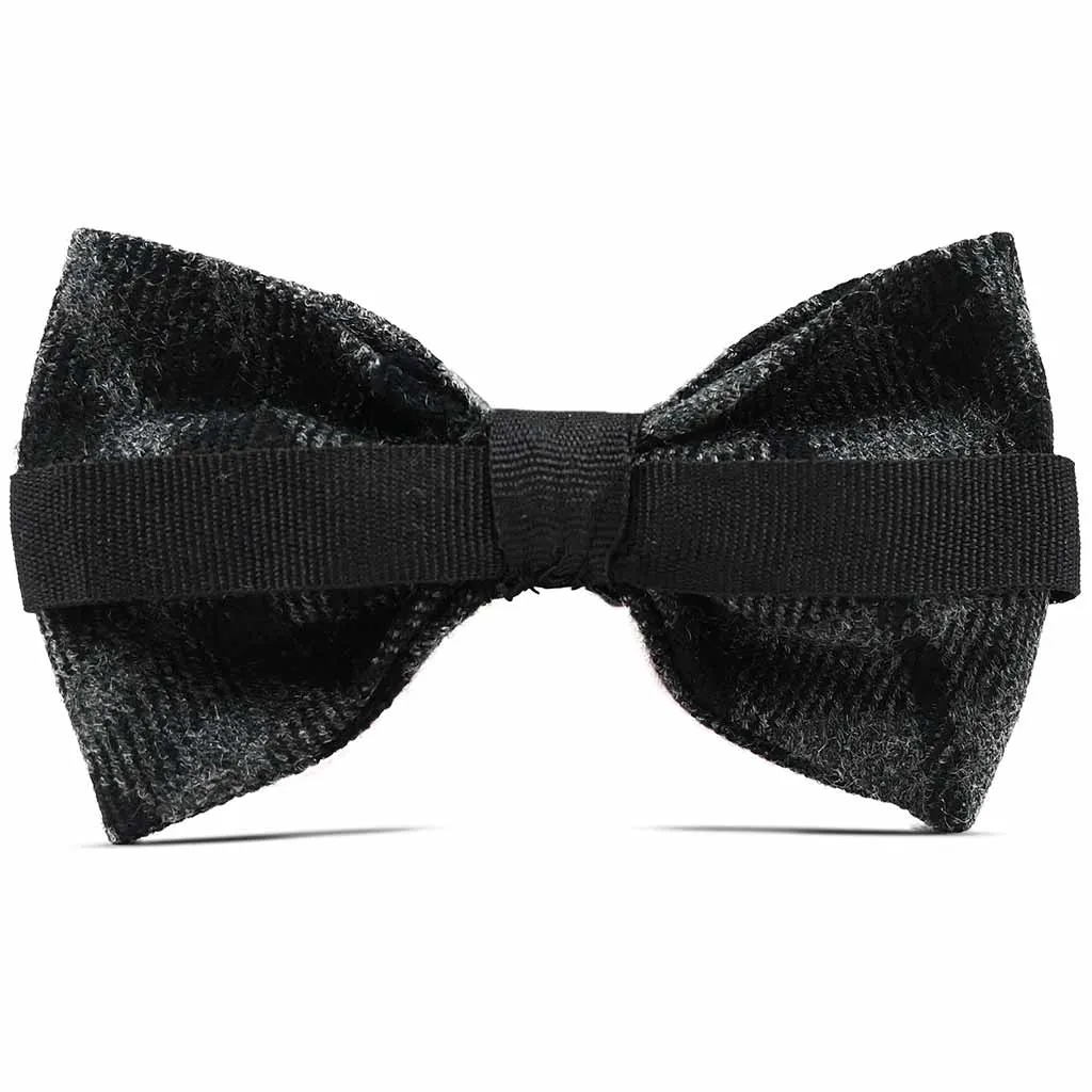 Scottish Bow Tie Tartan Grey Watch