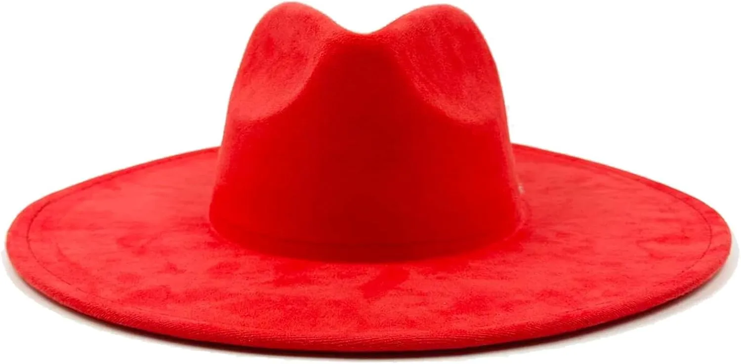 Seasons Hat Brim Imitation Wide Brim Jazz Fedora Women's Sombrero