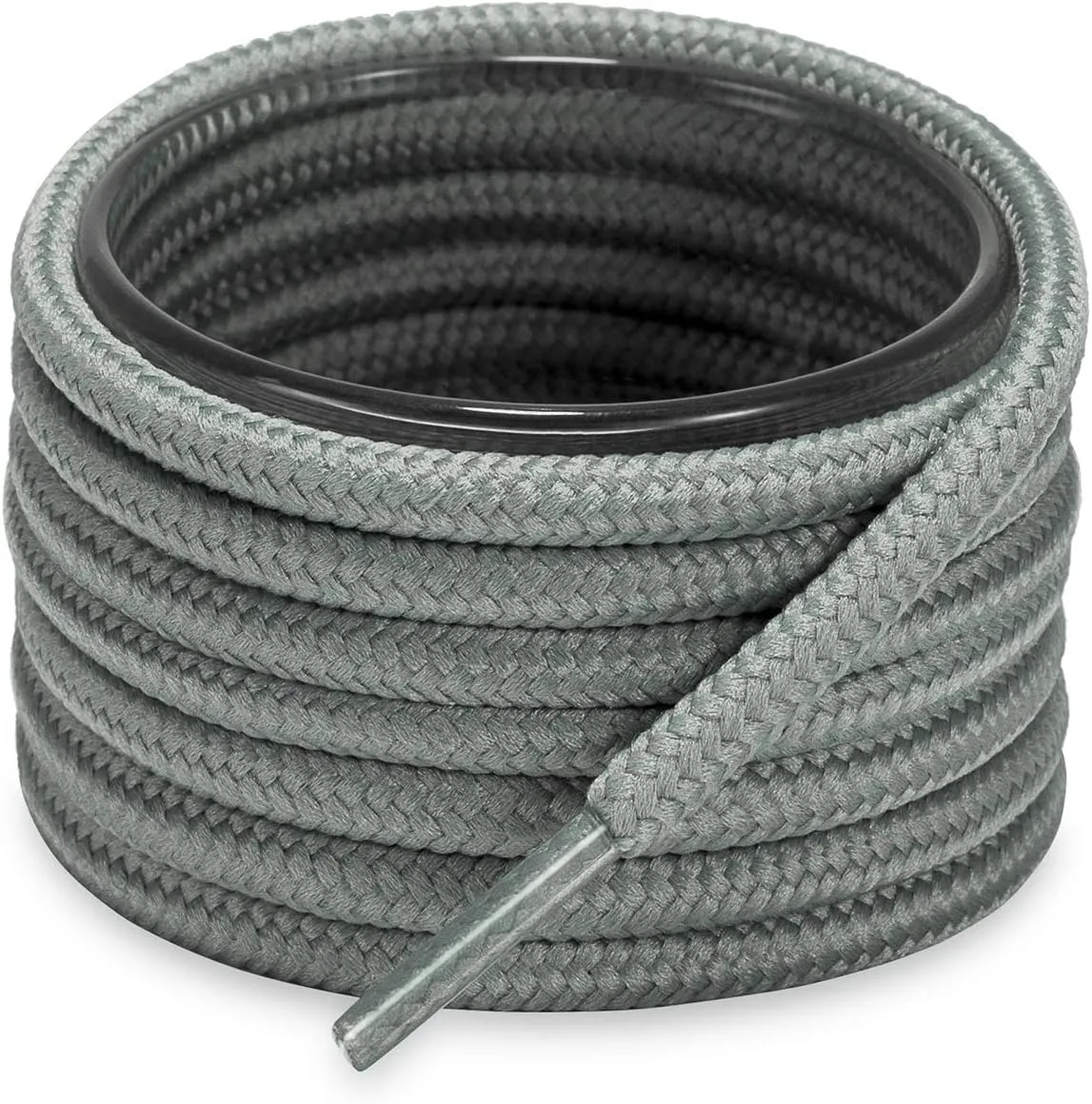 Shoemate Solid Color Round Shoe Laces for Sneakers, Boots and Athletic Shoes, Shoe Strings