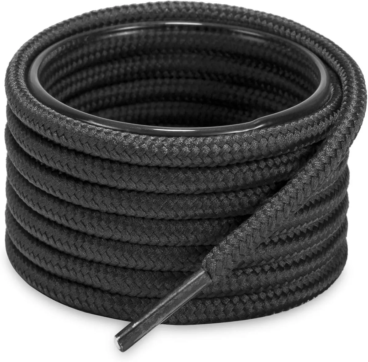 Shoemate Solid Color Round Shoe Laces for Sneakers, Boots and Athletic Shoes, Shoe Strings