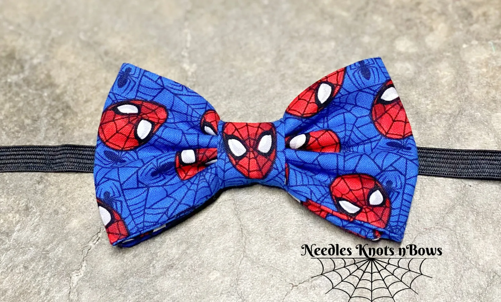 Spiderman Pre Tied Bow Tie