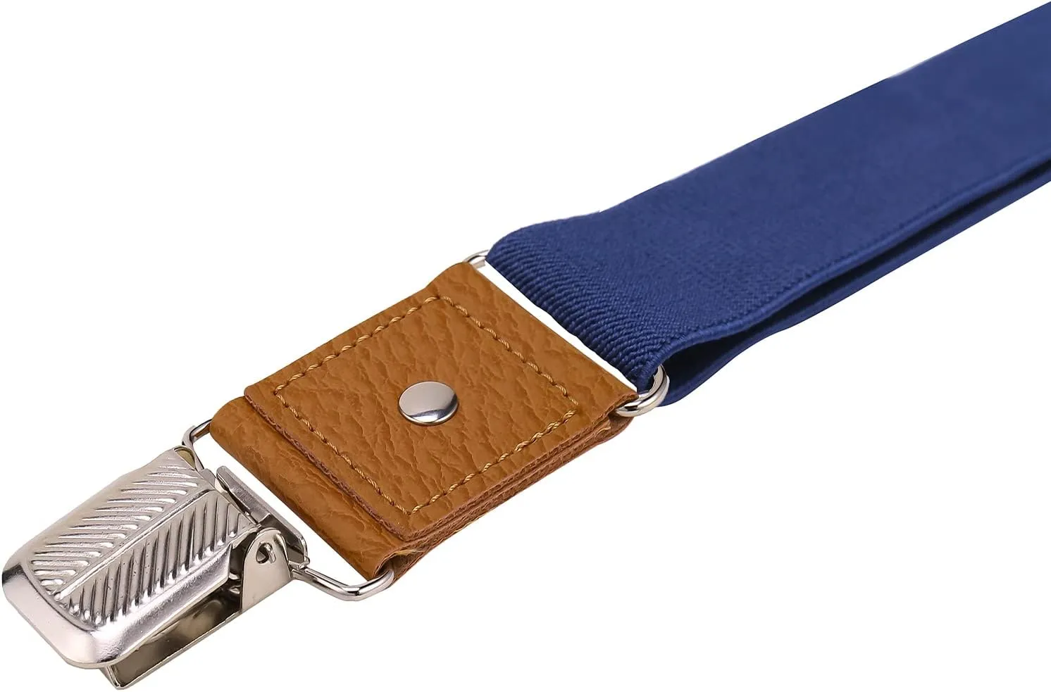 Suspenders for Men Adjustable Y Back Elastic with Strong Clips