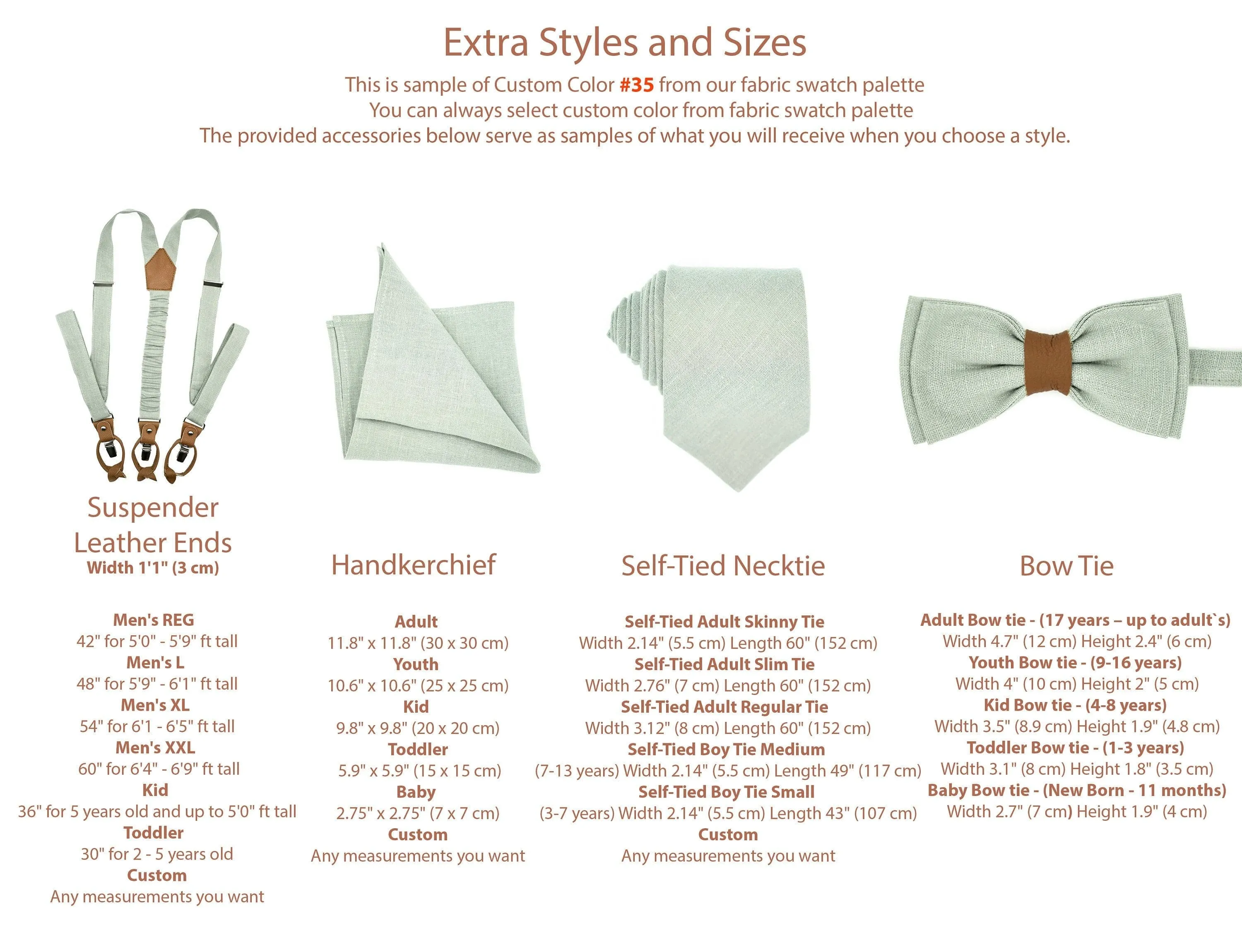Terracotta Linen Bow Tie - Handmade and Customizable for Men and Boys - Ideal Groomsmen's Gift - Perfect for Weddings