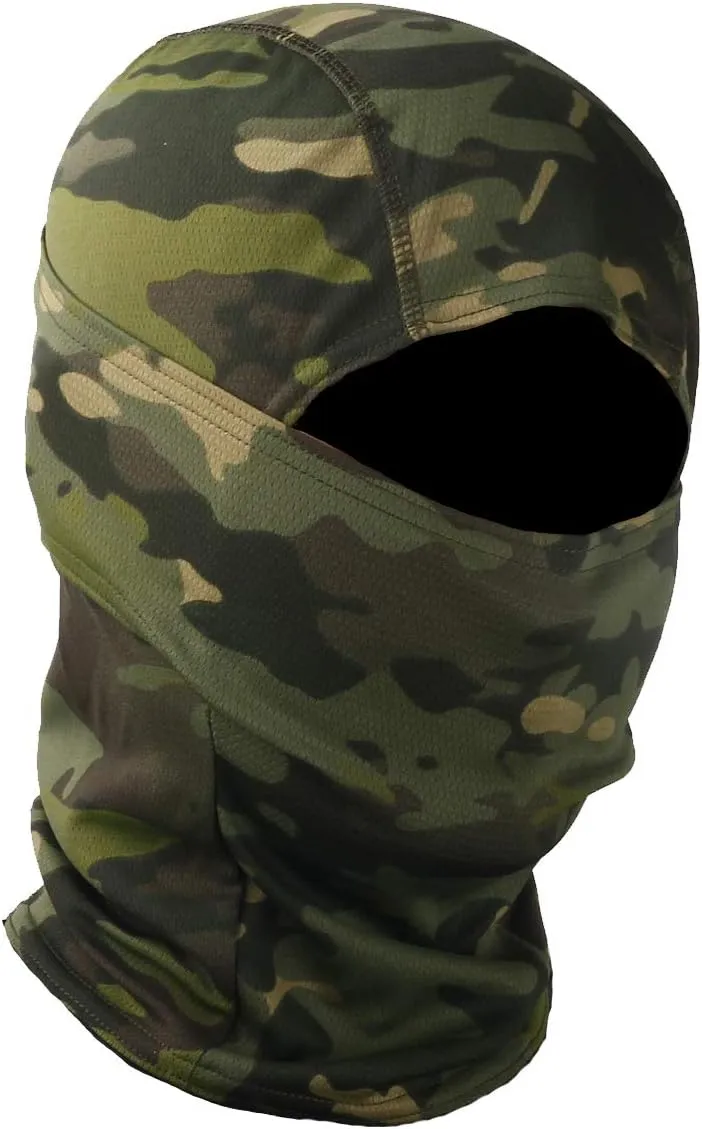TopTie Breathable Balaclava, Mesh Cooling Full Cover Balaclava for Men Women Cycling Motorcycle Helmet Liner