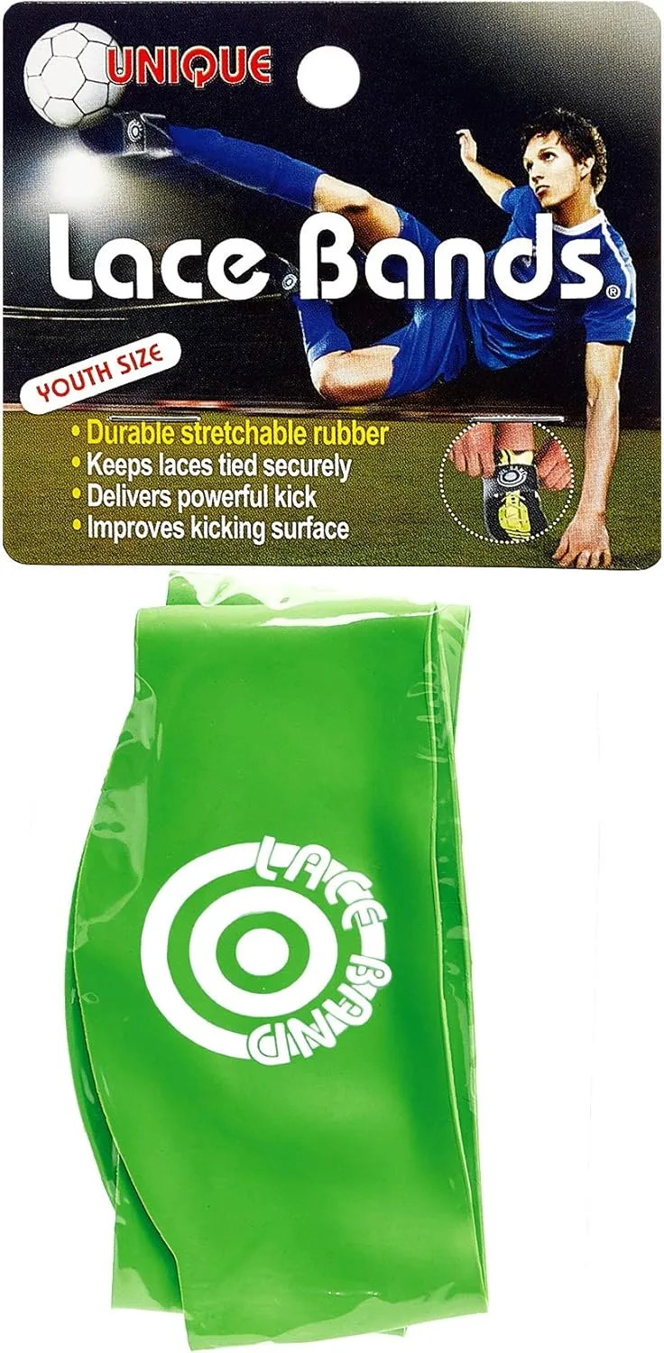 Unique Sports Youth Lace Bands Soccer Cleat Lace Protector, Youth Size